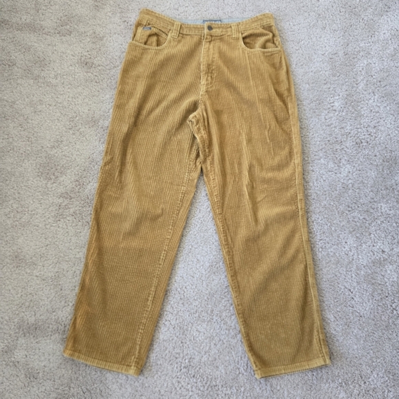 VTG QSD Quiksilver Saltwater Denim Corduroy Pants Mens 34x32 Skate Surf 80s 90s - Picture 1 of 16